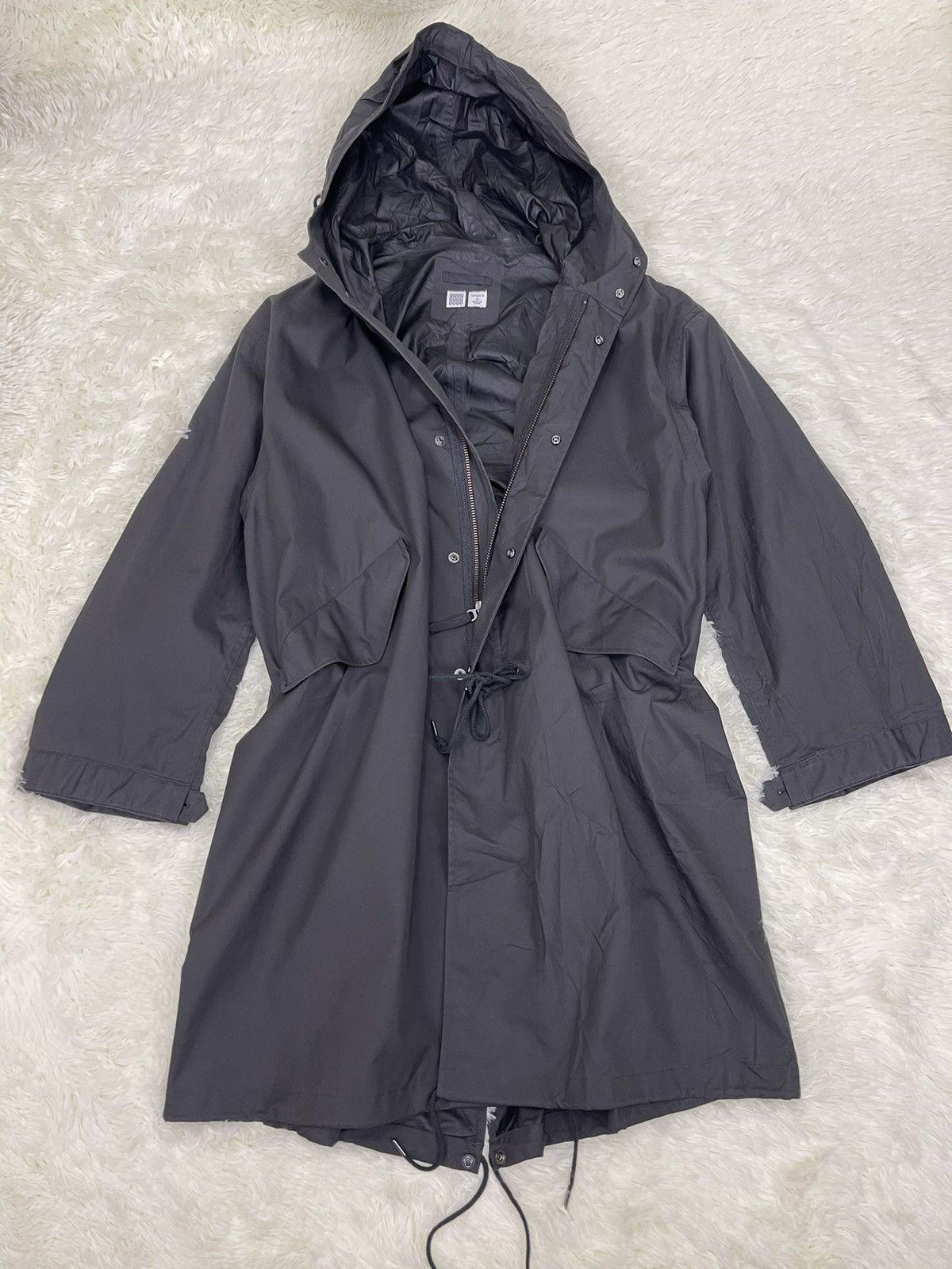 Lemaire × Uniqlo Oversize Raincoat Fishtails Parka Hoodies Size US M / EU 48-50 / 2 - 11 Thumbnail
