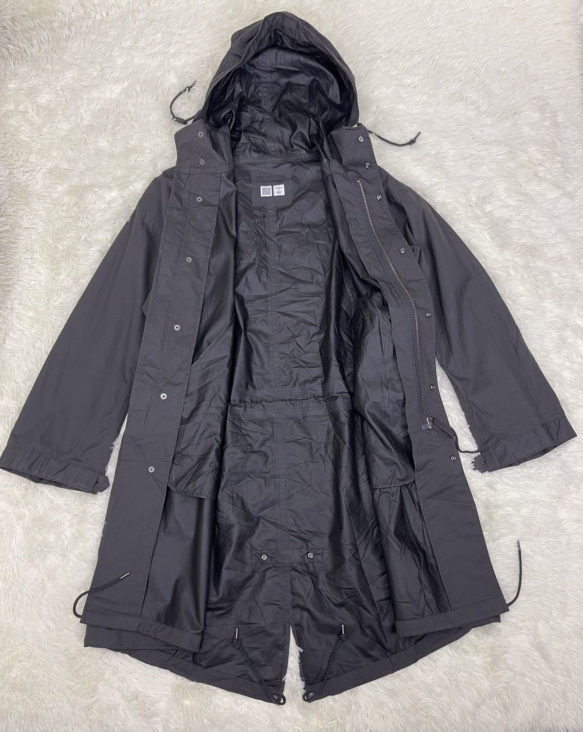 Lemaire × Uniqlo Oversize Raincoat Fishtails Parka Hoodies Size US M / EU 48-50 / 2 - 13 Thumbnail