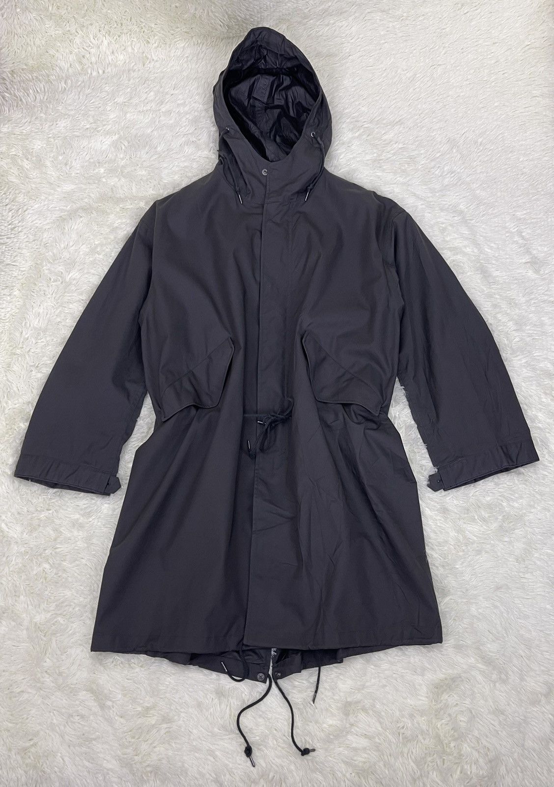 Lemaire × Uniqlo Oversize Raincoat Fishtails Parka Hoodies Size US M / EU 48-50 / 2 - 9 Thumbnail