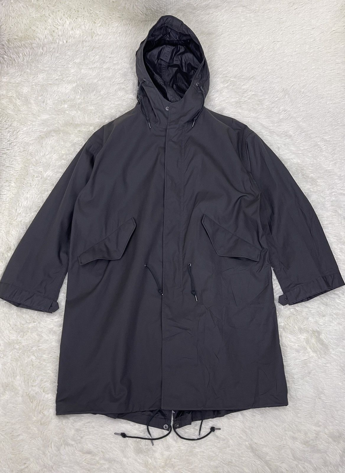 Lemaire × Uniqlo Oversize Raincoat Fishtails Parka Hoodies Size US M / EU 48-50 / 2 - 6 Thumbnail