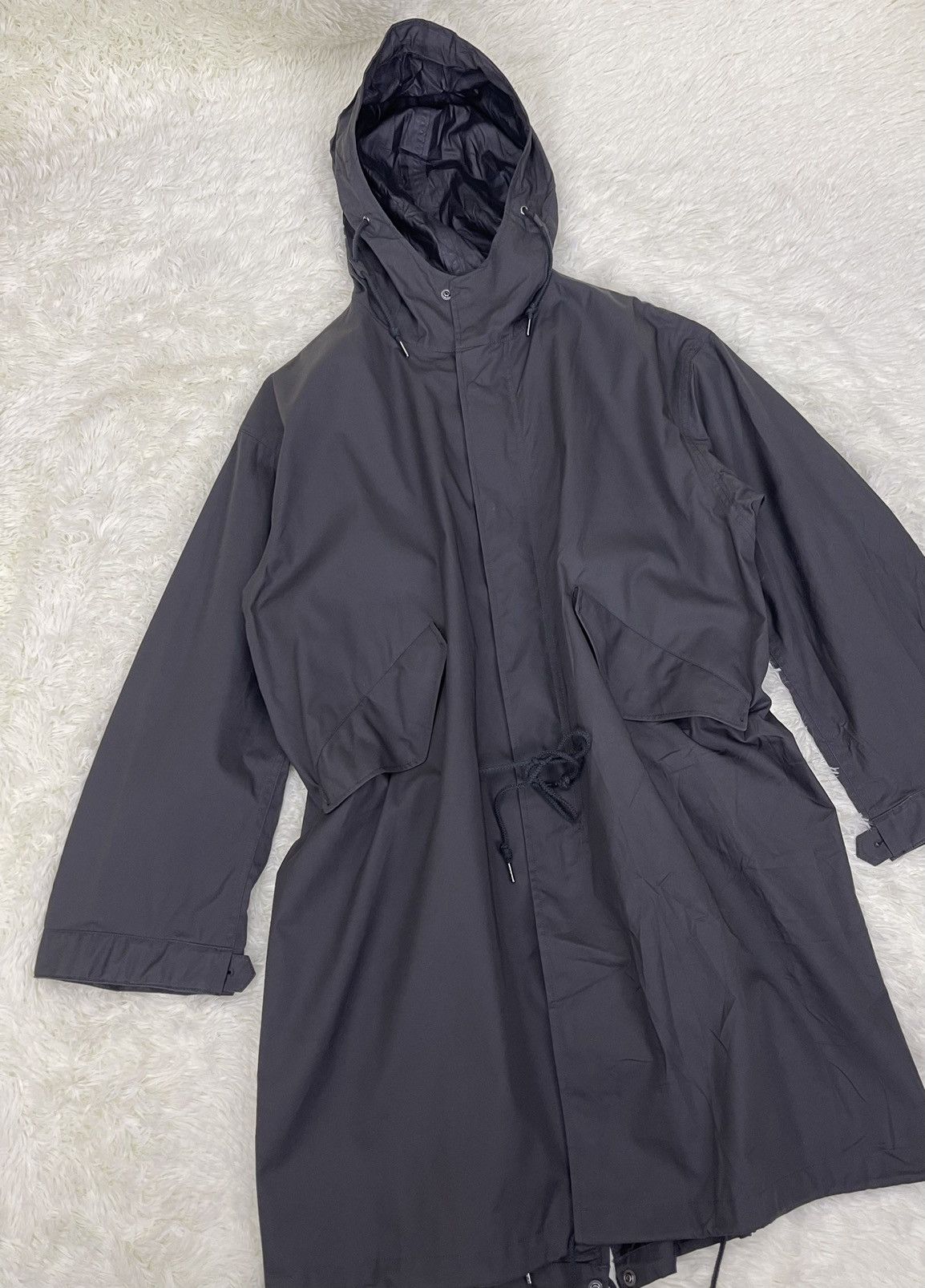 Lemaire × Uniqlo Oversize Raincoat Fishtails Parka Hoodies Size US M / EU 48-50 / 2 - 8 Thumbnail
