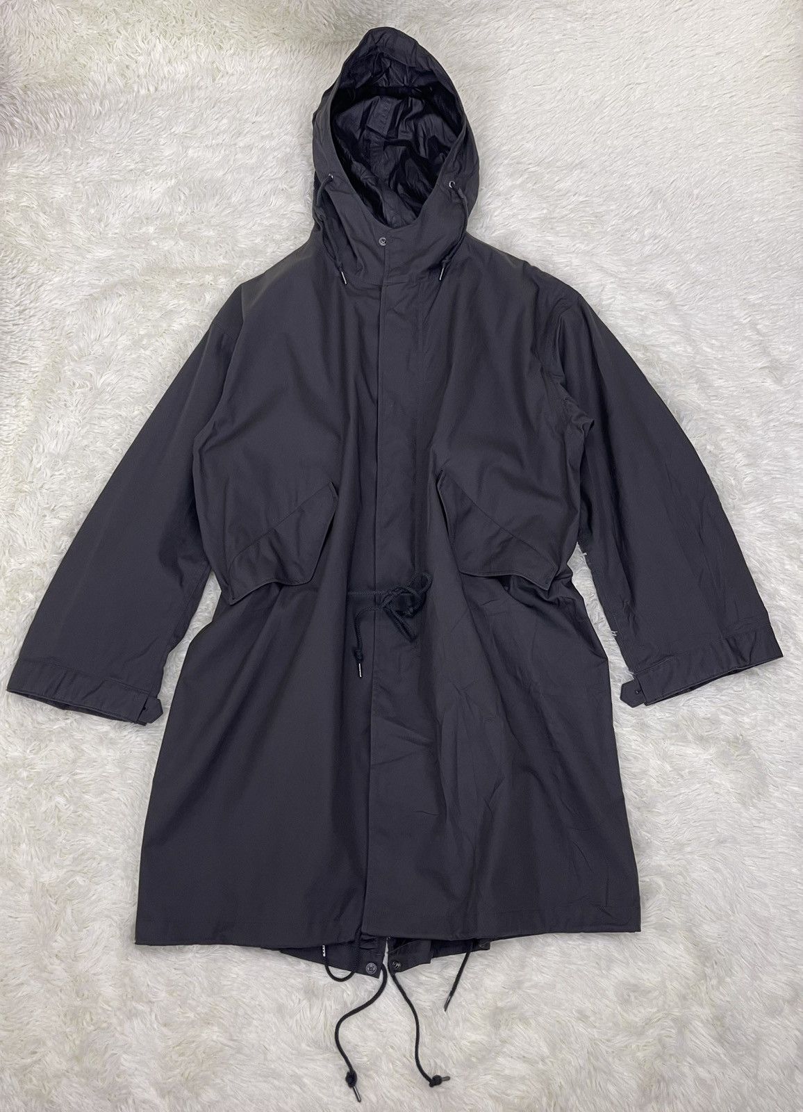 Lemaire × Uniqlo Oversize Raincoat Fishtails Parka Hoodies Size US M / EU 48-50 / 2 - 7 Thumbnail