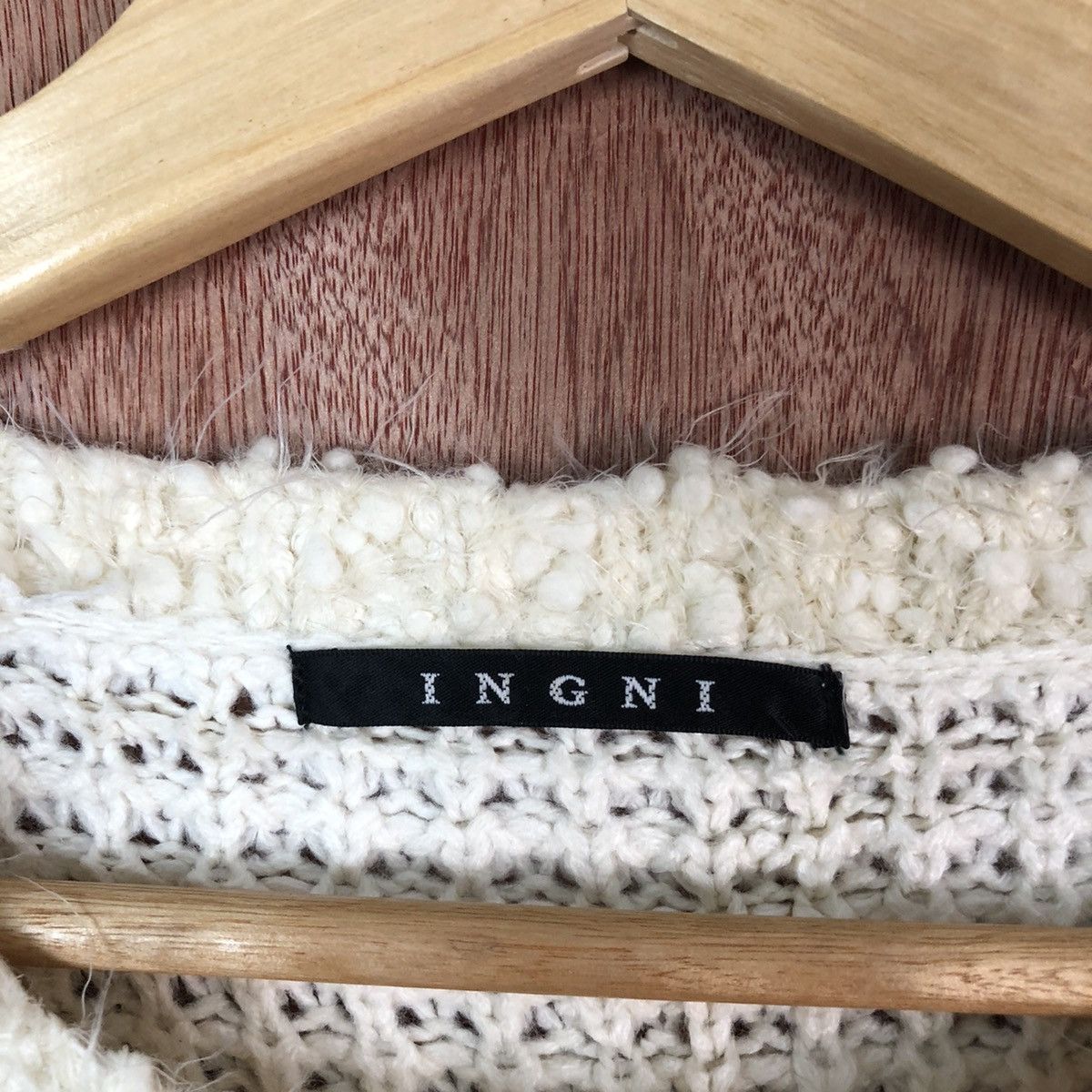 Japanese Brand × Other Ingni Shag Shaggy Fur Mohair Knitwear #6656 Size M / US 6-8 / IT 42-44 - 9 Thumbnail