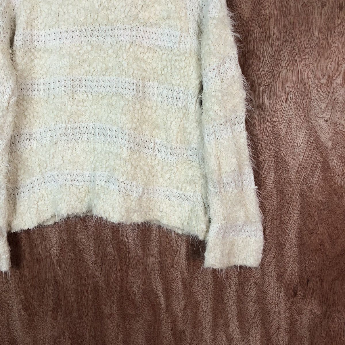Japanese Brand × Other Ingni Shag Shaggy Fur Mohair Knitwear #6656 Size M / US 6-8 / IT 42-44 - 13 Thumbnail