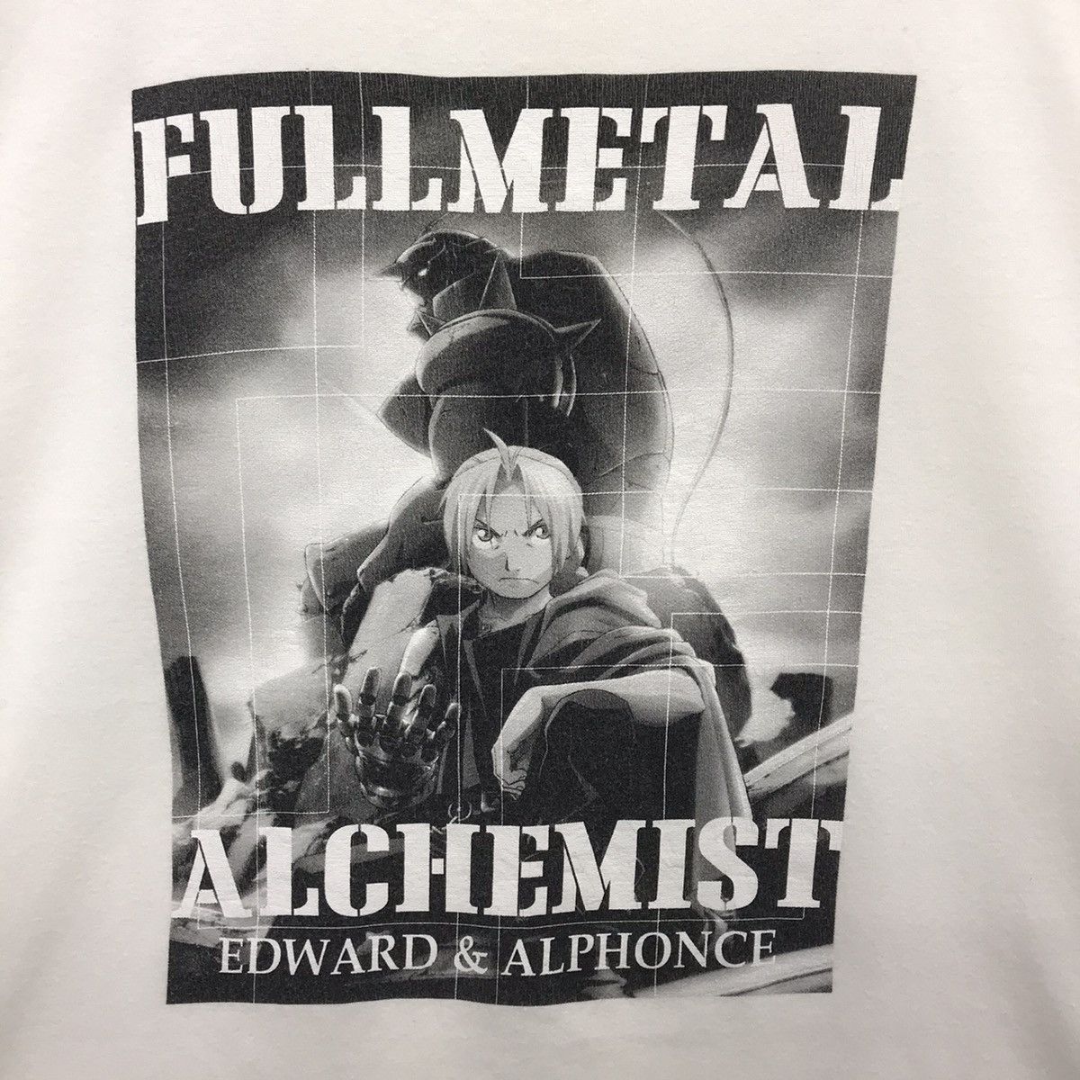 Anime × Cartoon Network *Rare!! Fullmetal Alchemist Tee Edward Elric Tee Size US L / EU 52-54 / 3 - 7 Thumbnail