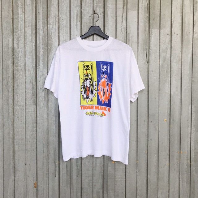 Anime × Vintage 🔥Vintage TIGER MASK 2 Anime japan 80s chisato nakajima Size US M / EU 48-50 / 2 - 1 Thumbnail