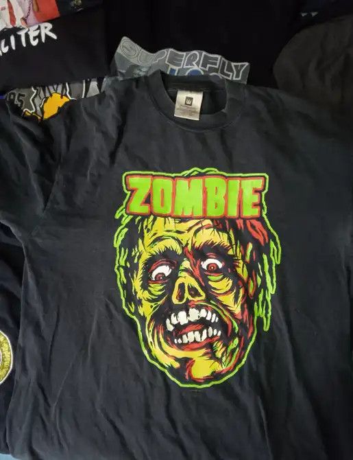 Band Tees Vintage 90s Rob Zombie Bring Out Your Dead 1999 Size US XL / EU 56 / 4 - 10 Thumbnail