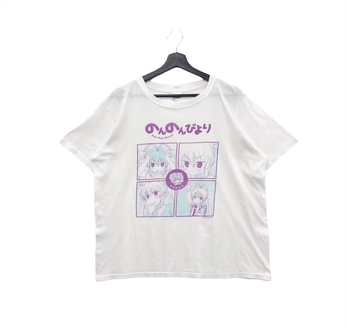 Anime × Cartoon Network Rare!! Non Non Biyori Tee Renge Miyauchi Graphic Size US L / EU 52-54 / 3 - 1 Thumbnail