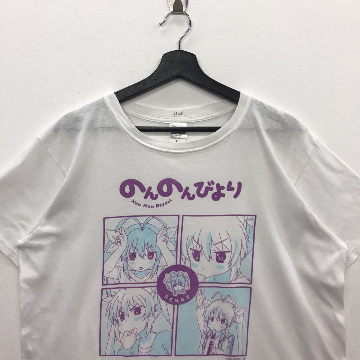 Anime × Cartoon Network Rare!! Non Non Biyori Tee Renge Miyauchi Graphic Size US L / EU 52-54 / 3 - 2 Thumbnail