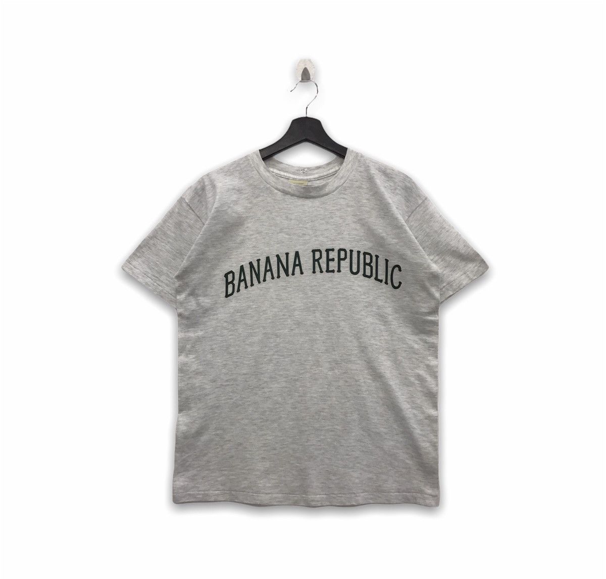 Banana Republic × Vintage Rare!! Vintage Banana Republic Spell Out Tee Size US XS / EU 42 / 0 - 1 Thumbnail
