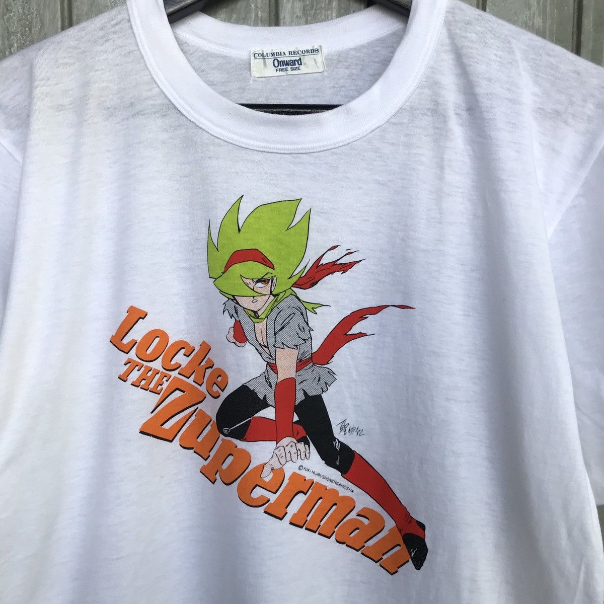 Anime × Vintage *🔥Vintage LOCKE THE ZUPERMAN Yuki hijiri t shirt japan Size US S / EU 44-46 / 1 - 3 Thumbnail