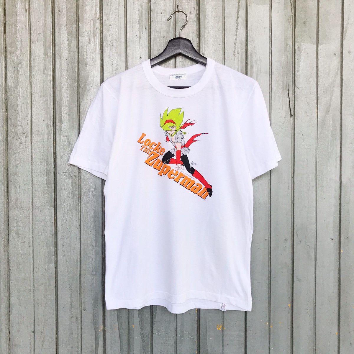 Anime × Vintage *🔥Vintage LOCKE THE ZUPERMAN Yuki hijiri t shirt japan Size US S / EU 44-46 / 1 - 1 Thumbnail