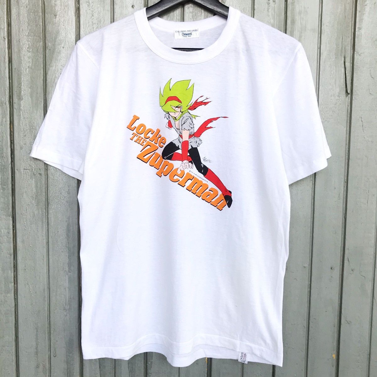 Anime × Vintage *🔥Vintage LOCKE THE ZUPERMAN Yuki hijiri t shirt japan Size US S / EU 44-46 / 1 - 2 Thumbnail