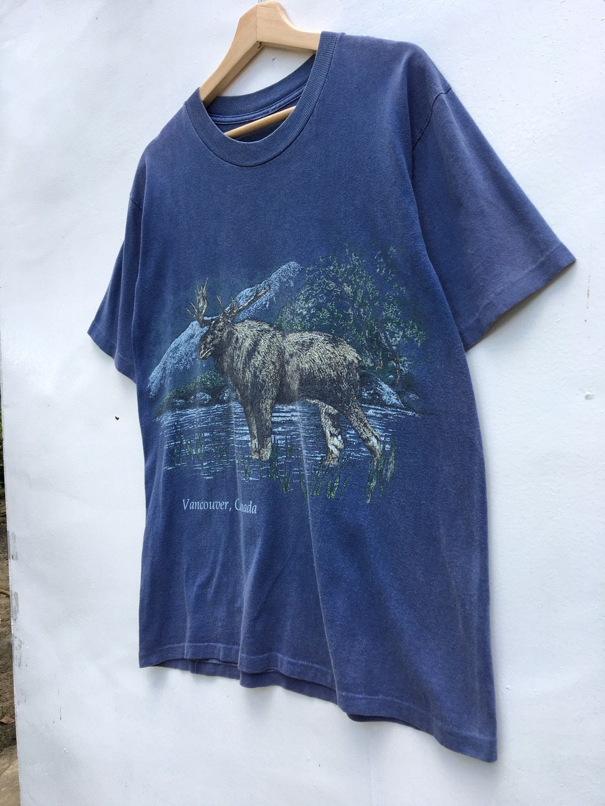 Habitat Vintage Vancouver Canada Elk Nature T-shirt Size US M / EU 48-50 / 2 - 4 Thumbnail