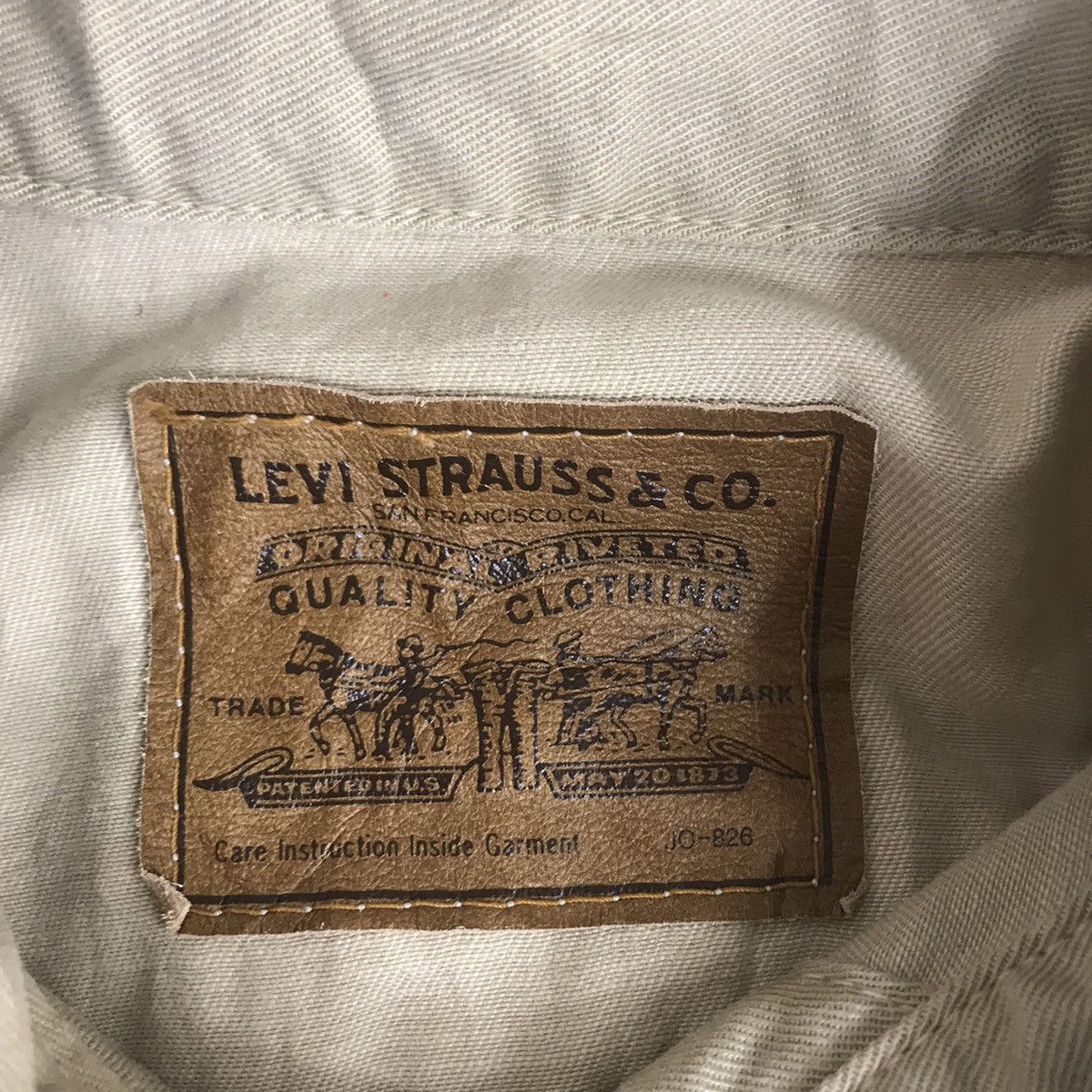 Levi's LEVIS STRAUSS Brown Label Denim Chore Jeans Jacket Workwear Size US M / EU 48-50 / 2 - 4 Thumbnail