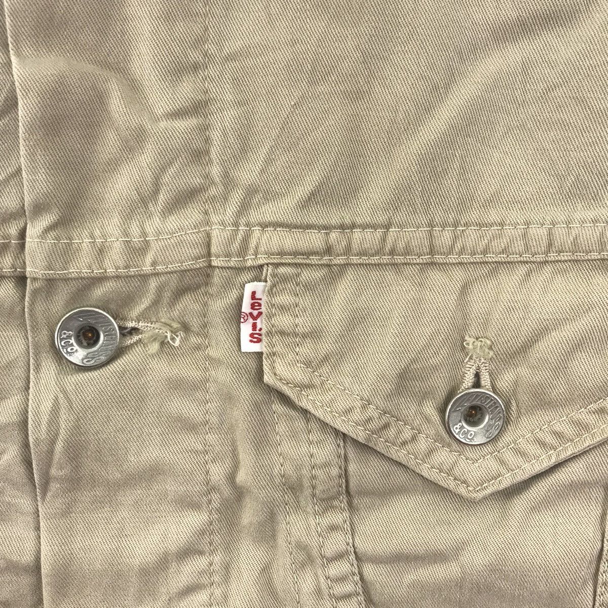 Levi's LEVIS STRAUSS Brown Label Denim Chore Jeans Jacket Workwear Size US M / EU 48-50 / 2 - 3 Thumbnail