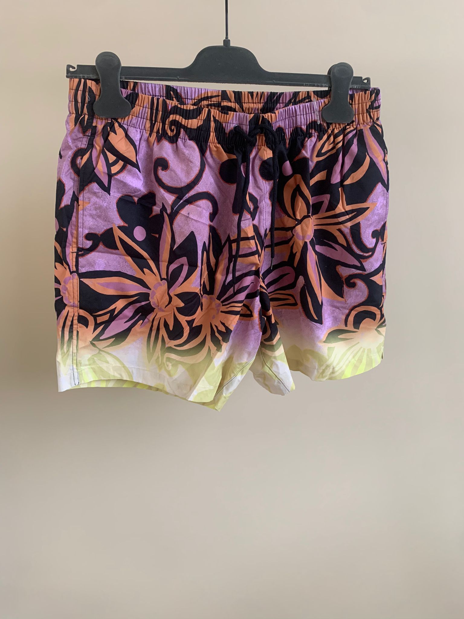 Dries Van Noten Floral Printed Swim Shorts in Multicolor Size US 34 / EU 50 - 1 Thumbnail