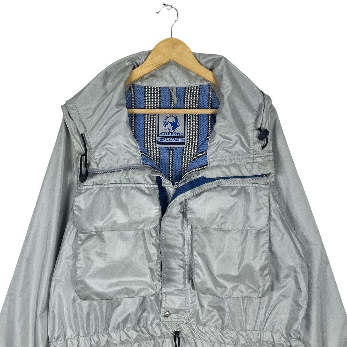 Nigel Cabourn 🔥Nigel Cabourn Anorak Parka Jarket Two Pocket Half Zip Size US M / EU 48-50 / 2 - 5 Thumbnail