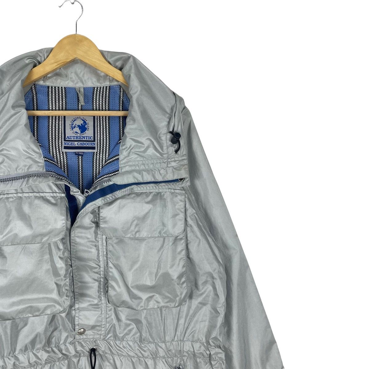 Nigel Cabourn 🔥Nigel Cabourn Anorak Parka Jarket Two Pocket Half Zip Size US M / EU 48-50 / 2 - 6 Thumbnail