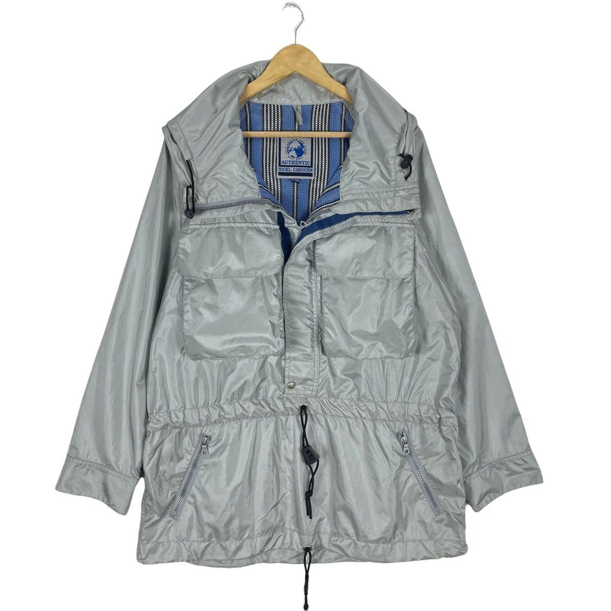 Nigel Cabourn 🔥Nigel Cabourn Anorak Parka Jarket Two Pocket Half Zip Size US M / EU 48-50 / 2 - 2 Thumbnail