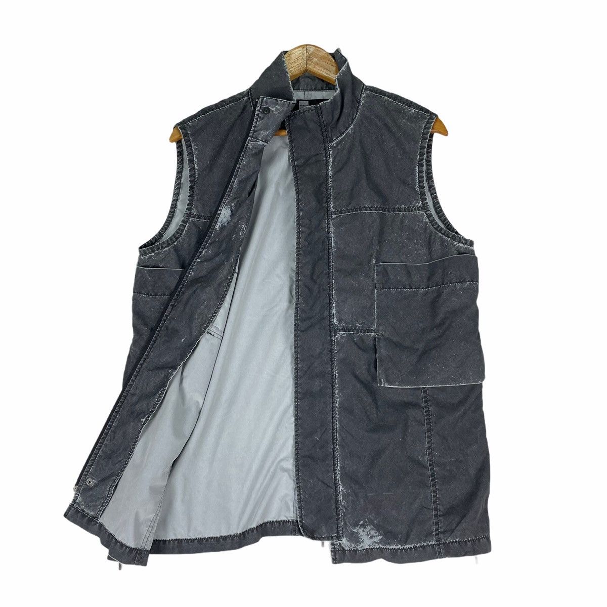 Marithe + Francois Girbaud 🌟MARITHE FRANCOIS GIRBAUD Sleeveless Zipper Jacket Size US L / EU 52-54 / 3 - 2 Thumbnail
