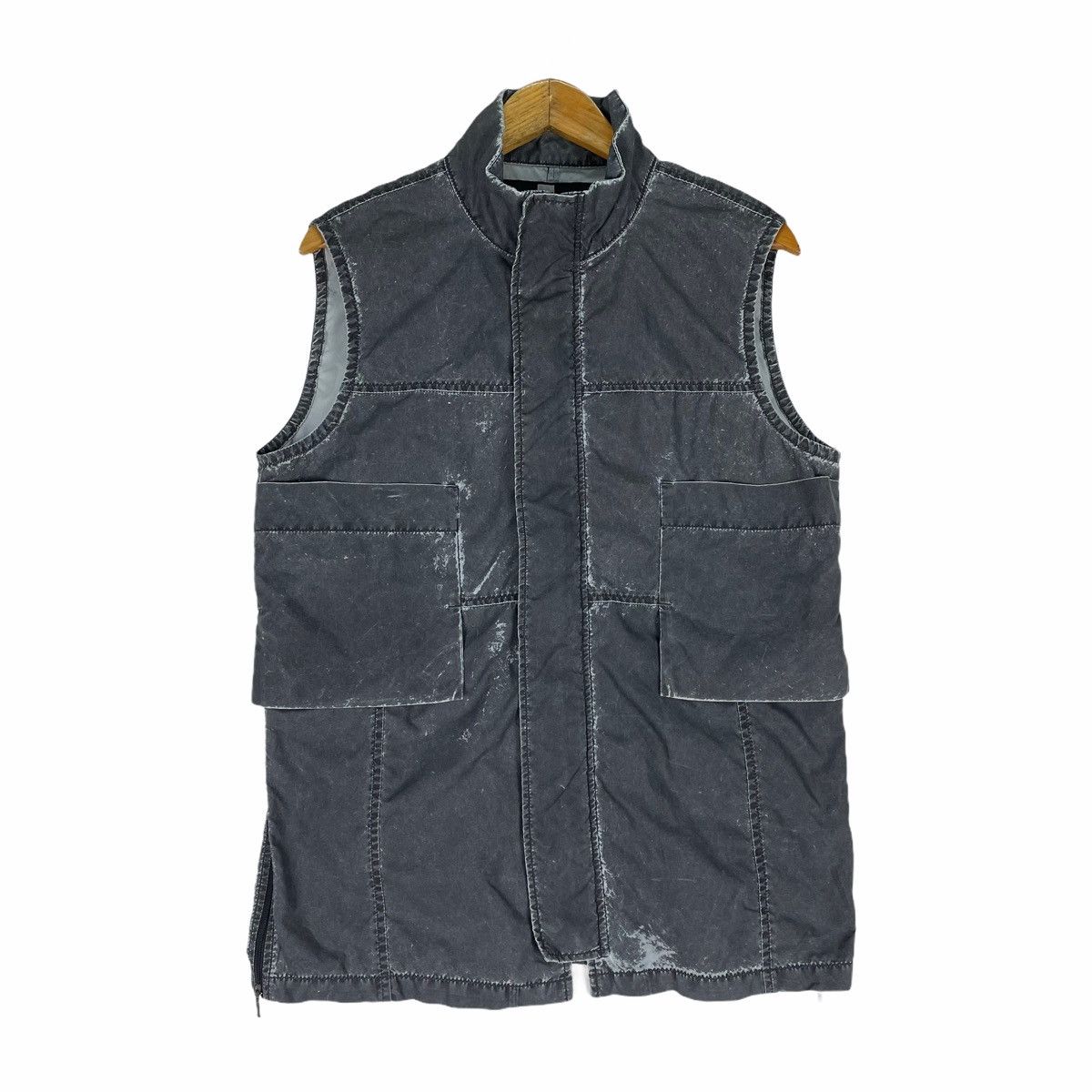 Marithe + Francois Girbaud 🌟MARITHE FRANCOIS GIRBAUD Sleeveless Zipper Jacket Size US L / EU 52-54 / 3 - 1 Thumbnail
