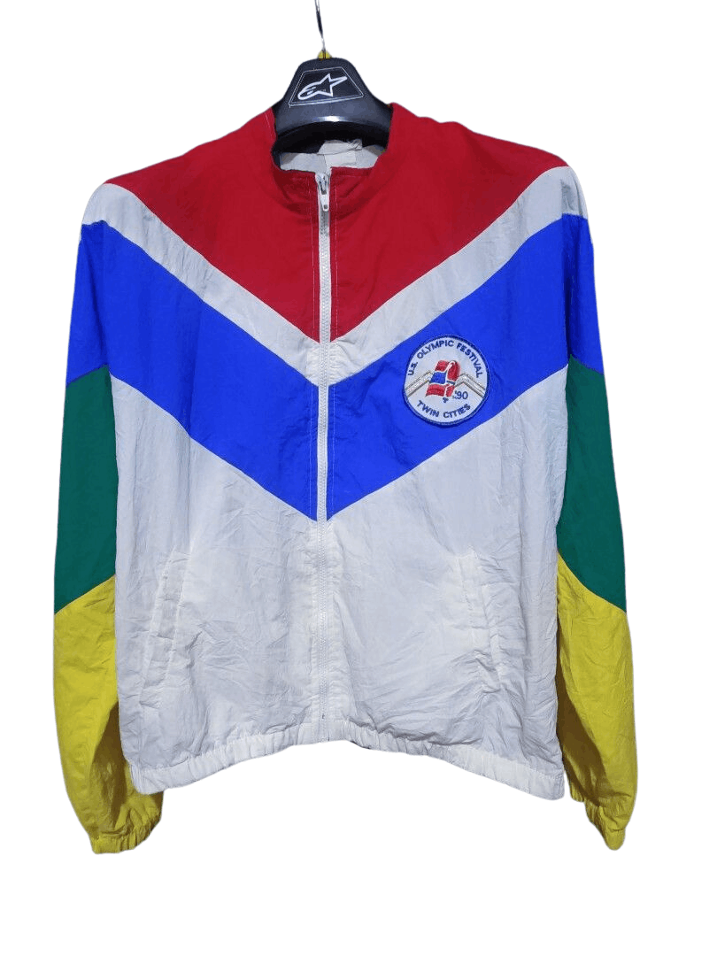 USA Olympics × Vintage Vintage 1990 us Olympic festival twin cities windbreaker Size US L / EU 52-54 / 3 - 1 Thumbnail