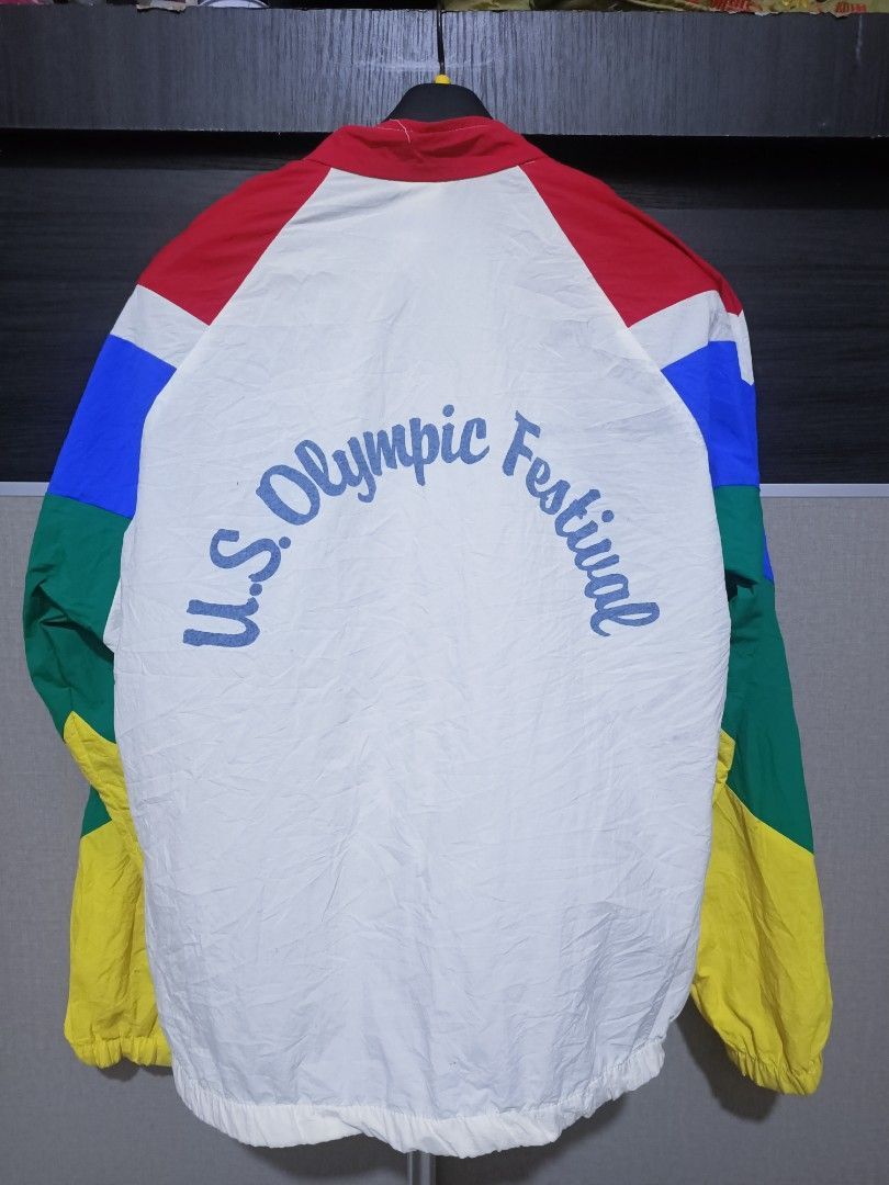 USA Olympics × Vintage Vintage 1990 us Olympic festival twin cities windbreaker Size US L / EU 52-54 / 3 - 5 Thumbnail