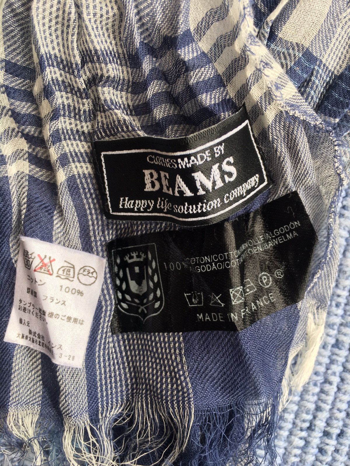 Beams Plus wrinkles cotton scraves Size ONE SIZE - 2 Thumbnail