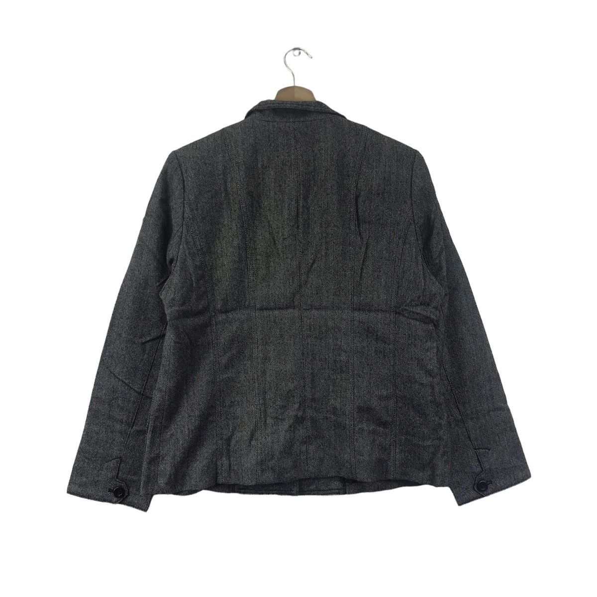 Kansai Yamamoto KANSAI BIS YAMAMOTO Japanese Designer Brand Wool Grey Coat Size US S / EU 44-46 / 1 - 10 Thumbnail