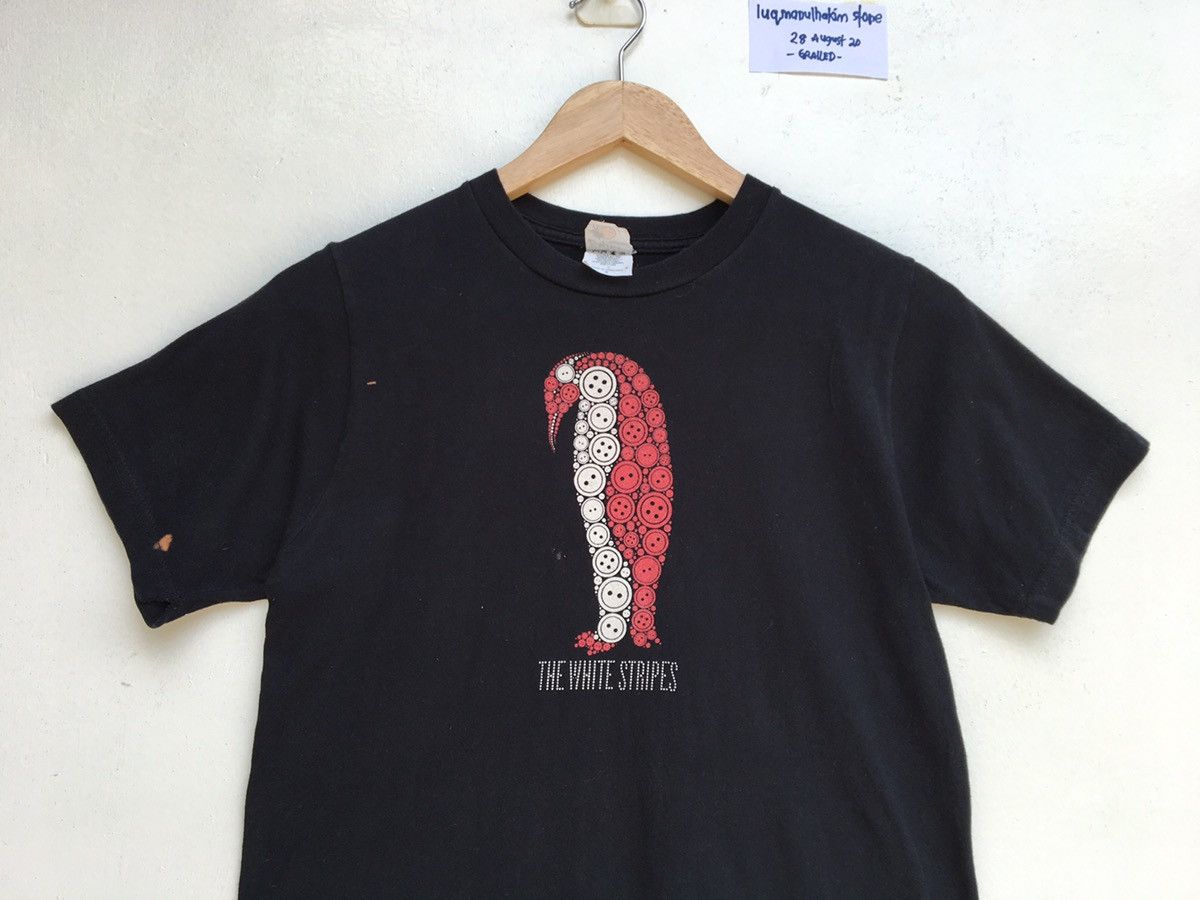 Band Tees Vintage The White Stripes Punk Rock Band Concert Tour Tee Size US S / EU 44-46 / 1 - 6 Thumbnail