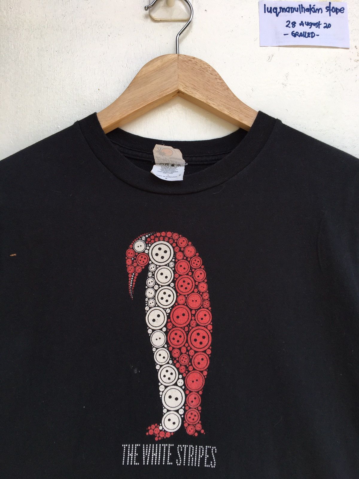 Band Tees Vintage The White Stripes Punk Rock Band Concert Tour Tee Size US S / EU 44-46 / 1 - 1 Thumbnail
