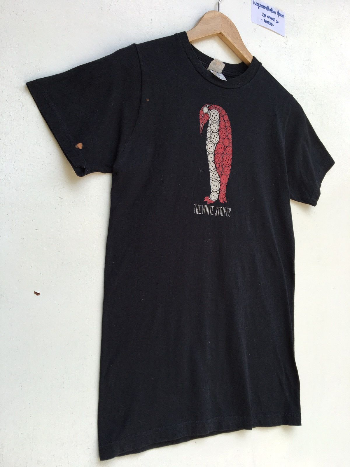 Band Tees Vintage The White Stripes Punk Rock Band Concert Tour Tee Size US S / EU 44-46 / 1 - 3 Thumbnail