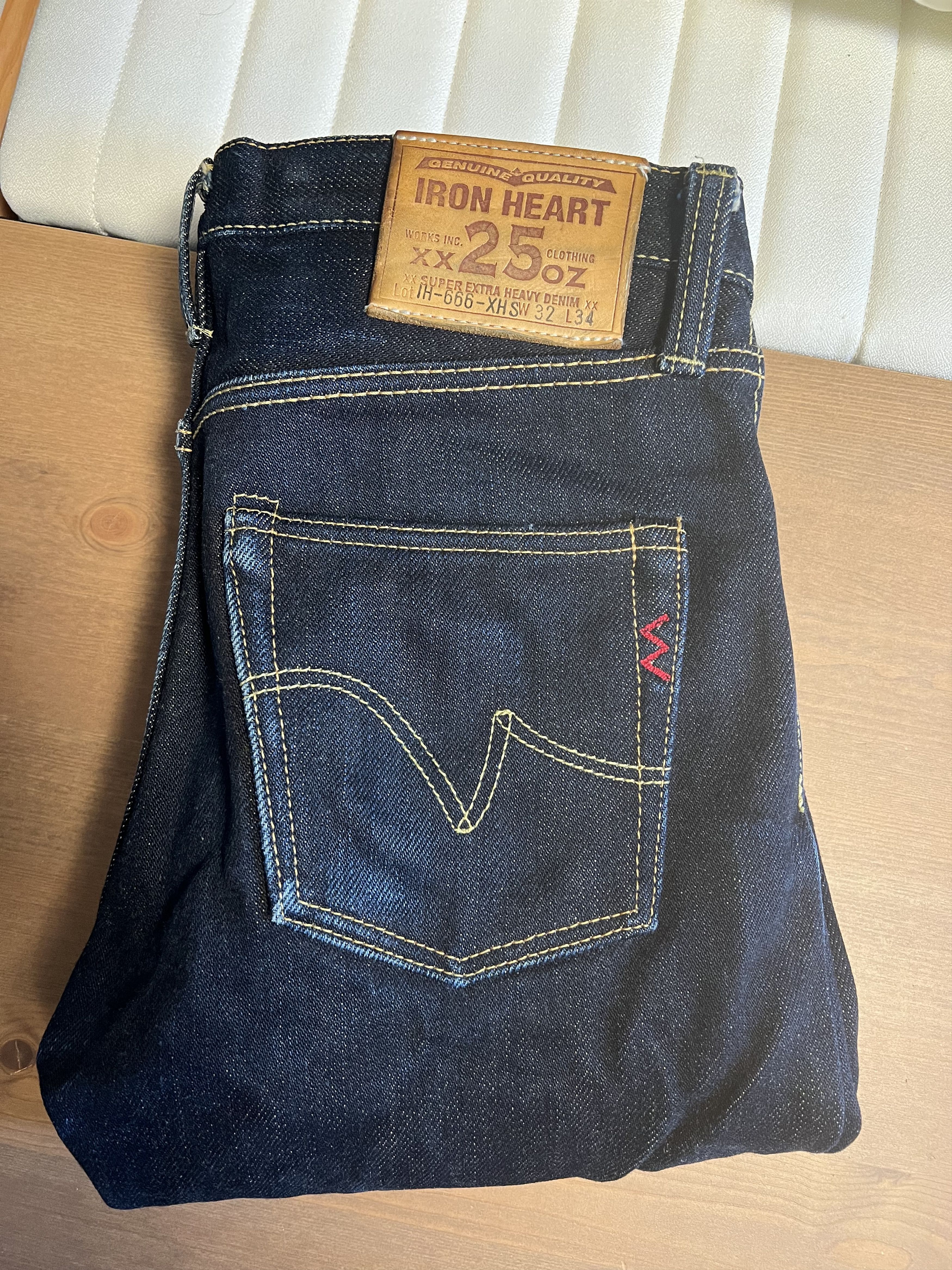 Iron Heart Iron Heart IH-666-XHS 25oz Heavyweight Denim | Grailed