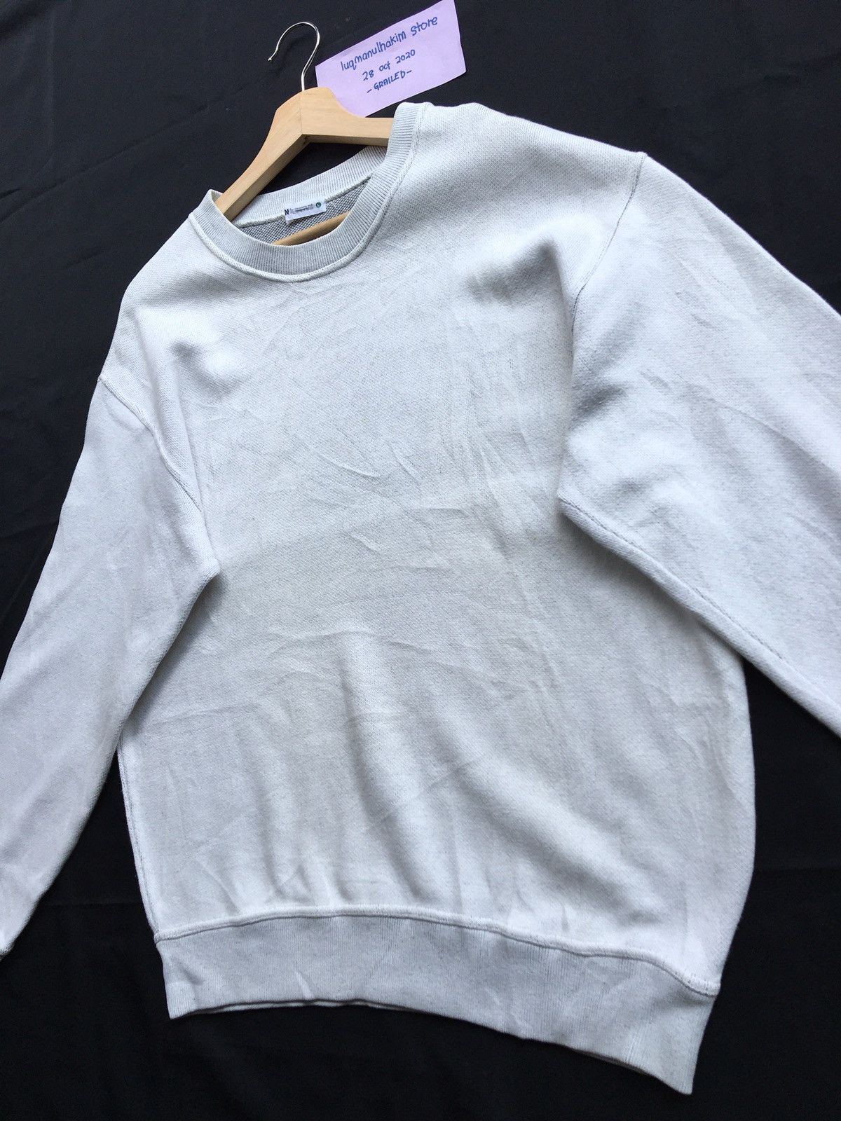 Japanese Brand Vintage 90s Van Jac Spell Out Embroidery Sweatshirt Size US L / EU 52-54 / 3 - 10 Thumbnail