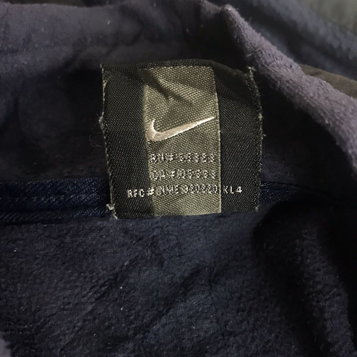 Nike NIKE GOLF SWOOSH Therma Fit Fleece Navy Sport Jacket Size US XL / EU 56 / 4 - 5 Thumbnail