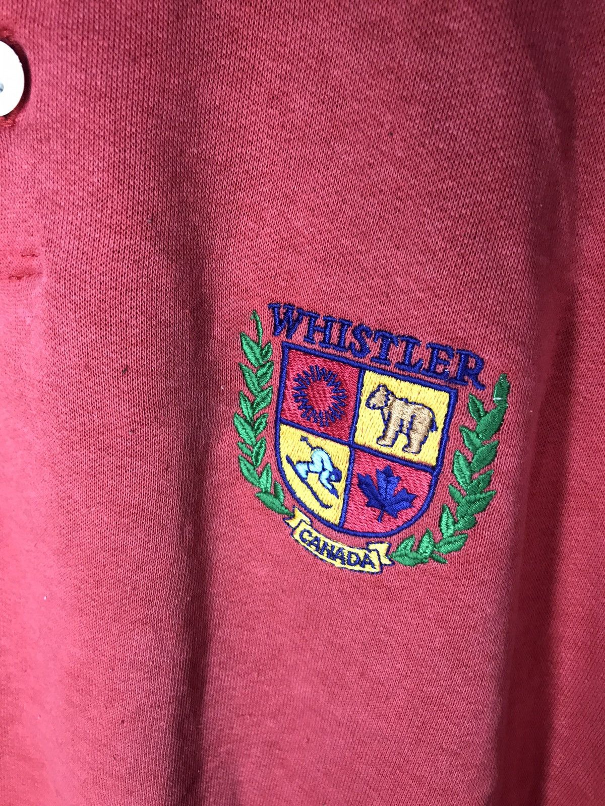 Vintage × Whistles Vintage whistler sweatshirt half button Size US L / EU 52-54 / 3 - 5 Thumbnail
