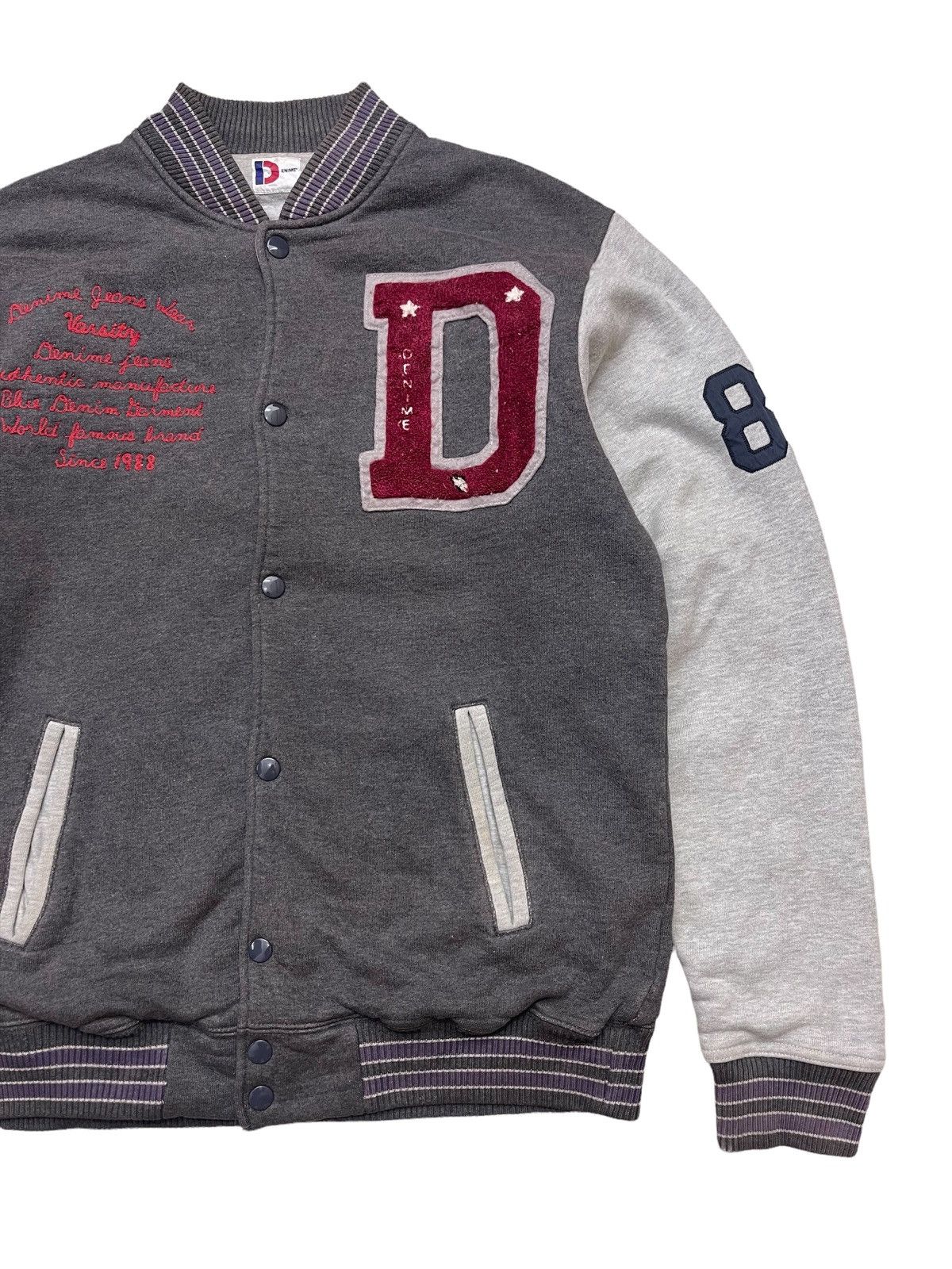 Denime DENIME ORIZONTI JAPAN VARSITY JACKET Size US M / EU 48-50 / 2 - 6 Thumbnail