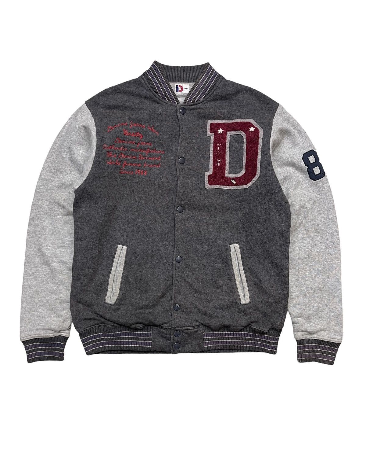 Denime DENIME ORIZONTI JAPAN VARSITY JACKET Size US M / EU 48-50 / 2 - 9 Thumbnail