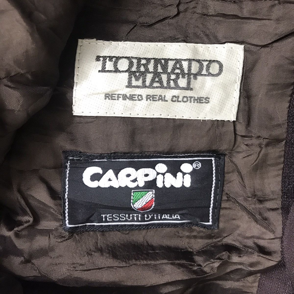 Tornado Mart CARPINI Tornado Mart Brown Plain Blazer Coat Size US S / EU 44-46 / 1 - 4 Thumbnail