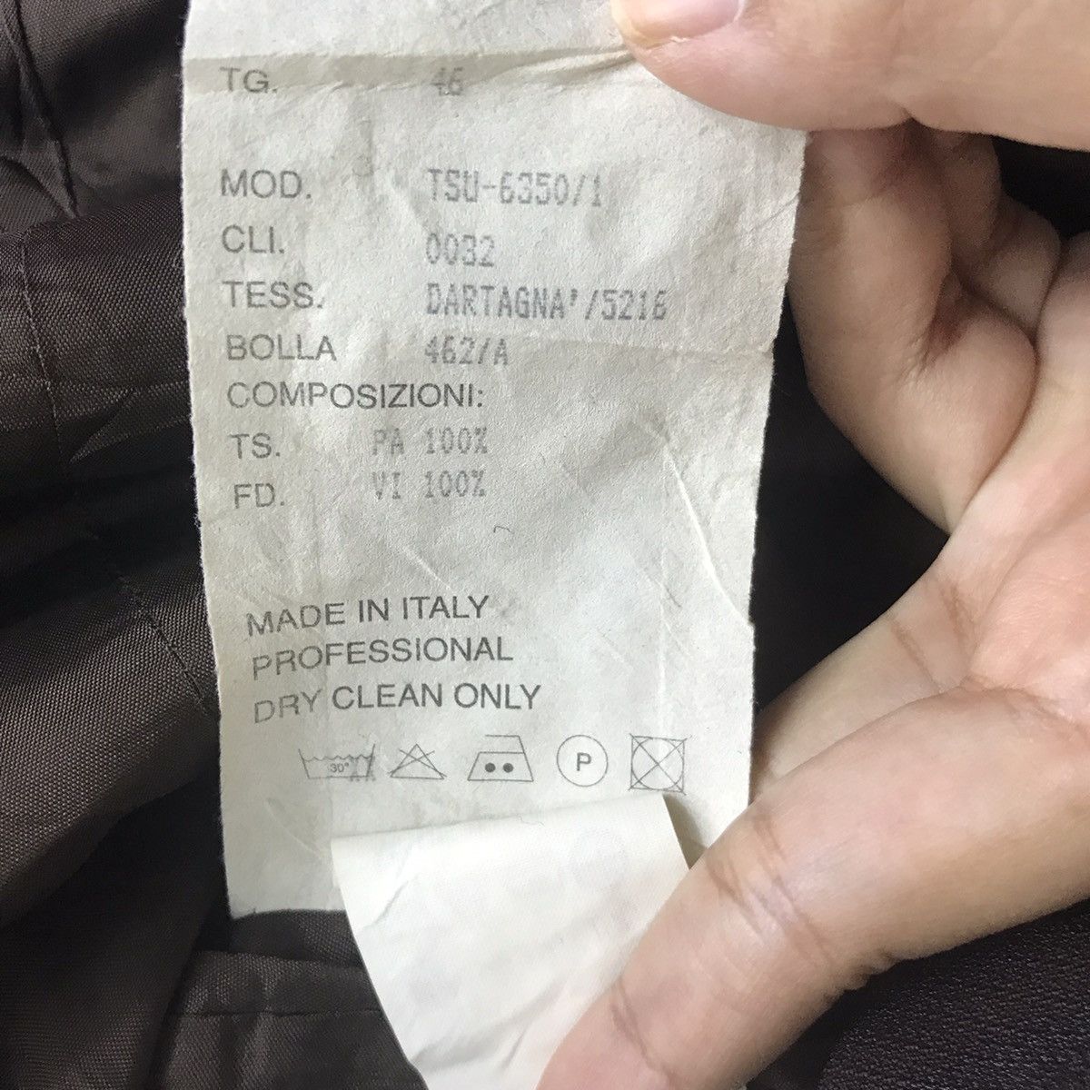 Tornado Mart CARPINI Tornado Mart Brown Plain Blazer Coat Size US S / EU 44-46 / 1 - 6 Thumbnail