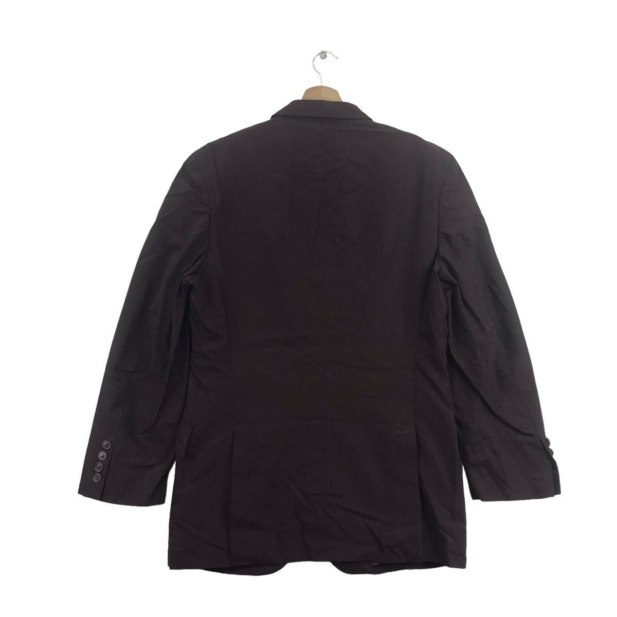 Tornado Mart CARPINI Tornado Mart Brown Plain Blazer Coat Size US S / EU 44-46 / 1 - 7 Thumbnail