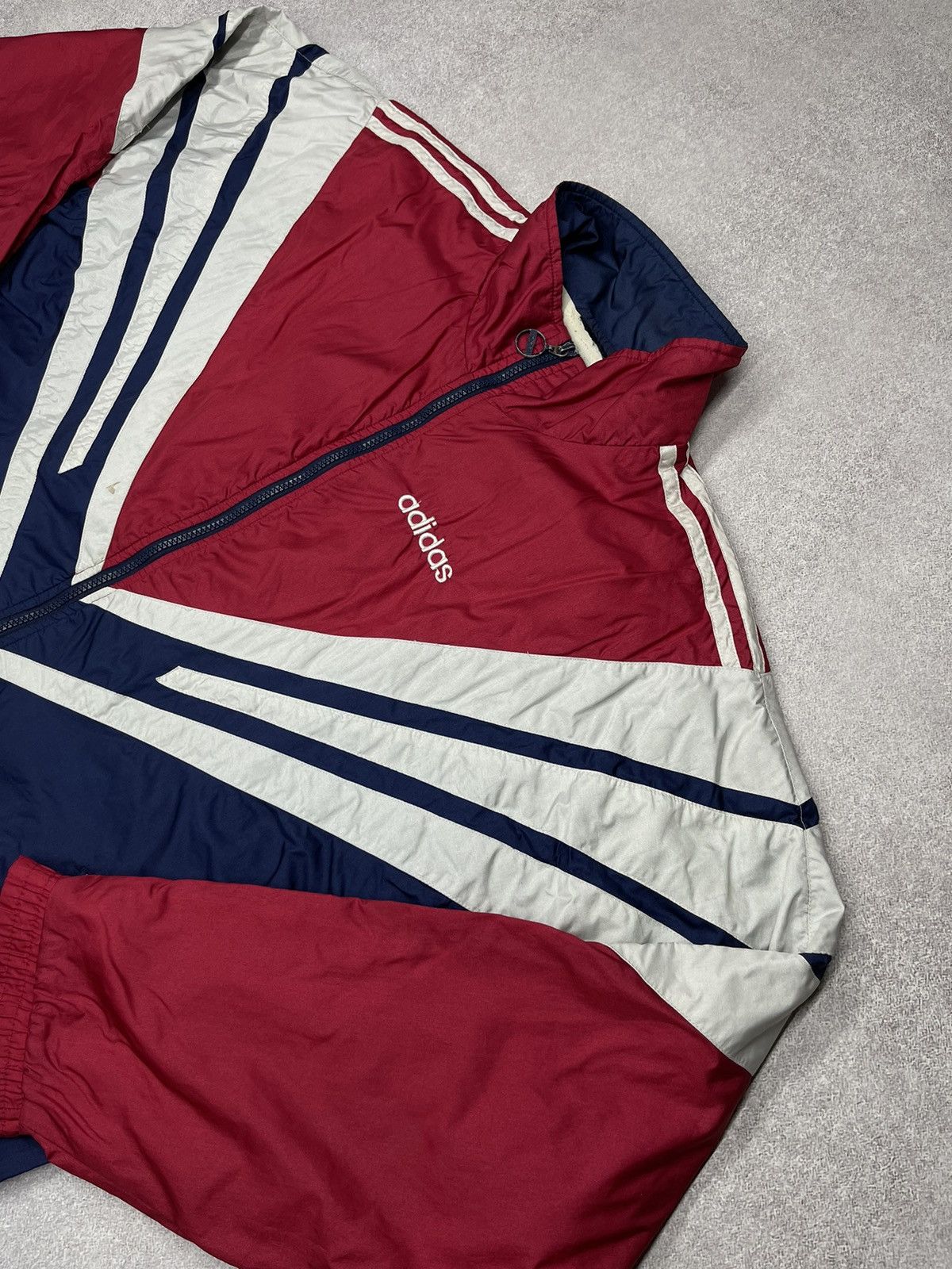 Adidas Vintage Jacket Adidas Y2K Rare size XL Size US XL / EU 56 / 4 - 4 Thumbnail
