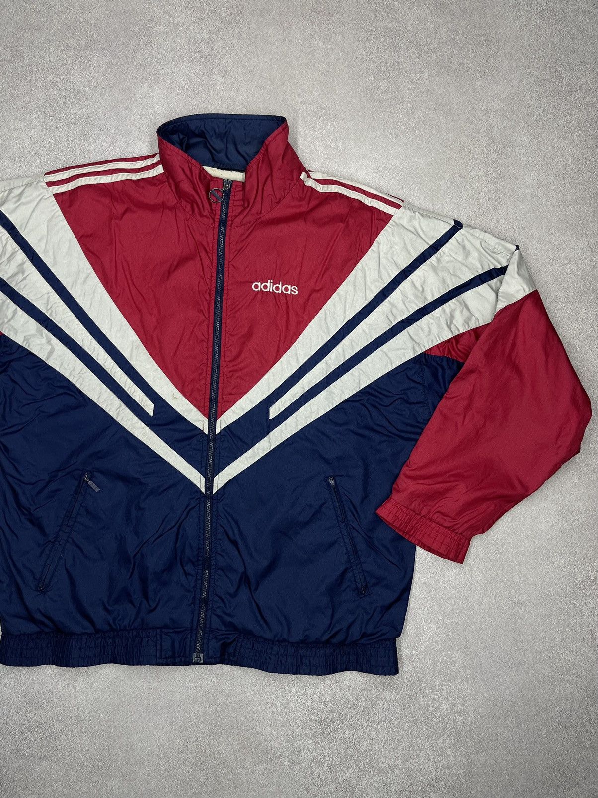 Adidas Vintage Jacket Adidas Y2K Rare size XL Size US XL / EU 56 / 4 - 3 Thumbnail