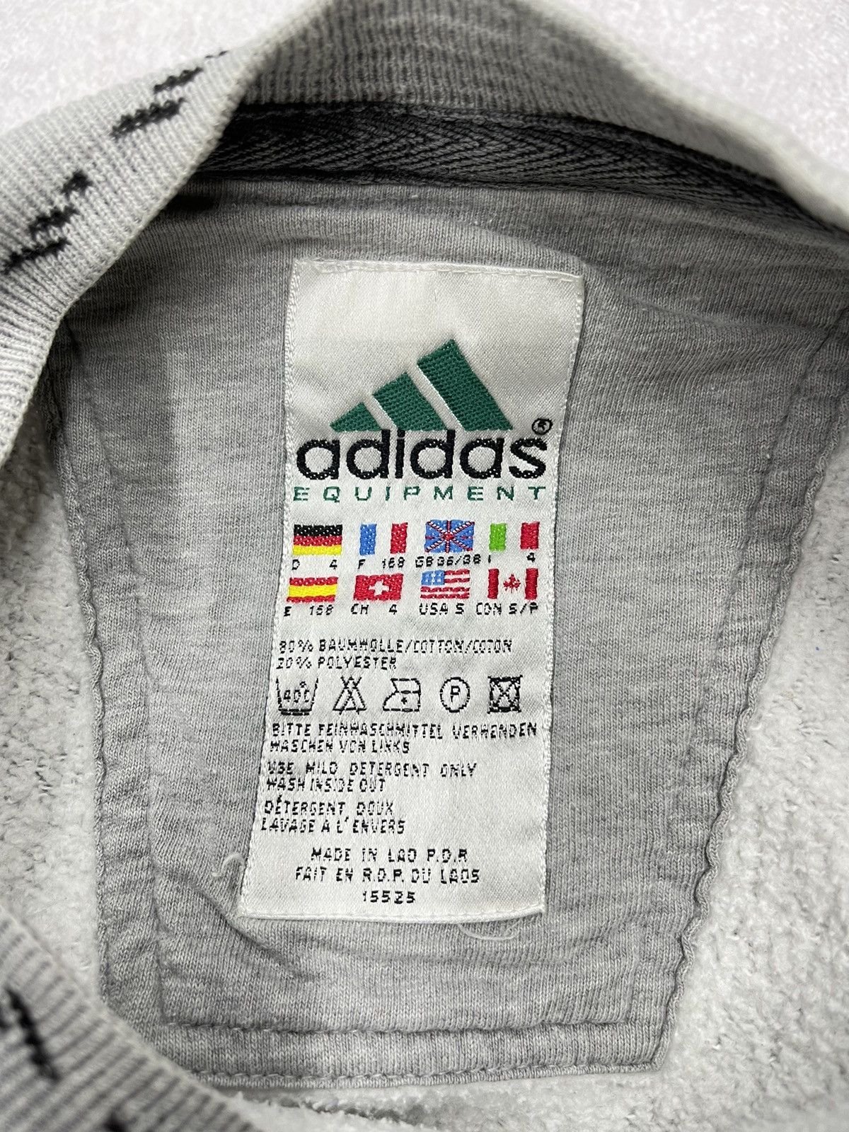 Adidas Rare Vintage Adidas Equipment Sweatshirt Rare Streetwear Size US M / EU 48-50 / 2 - 14 Thumbnail