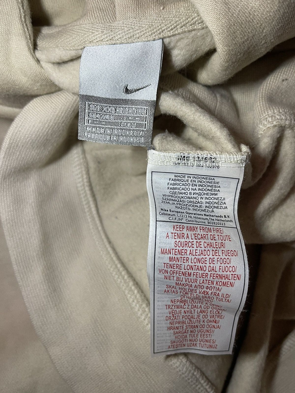 Nike Vintage Nike Hoodie Drill Little Logo Swoosh Y2K Size US XXL / EU 58 / 5 - 8 Thumbnail
