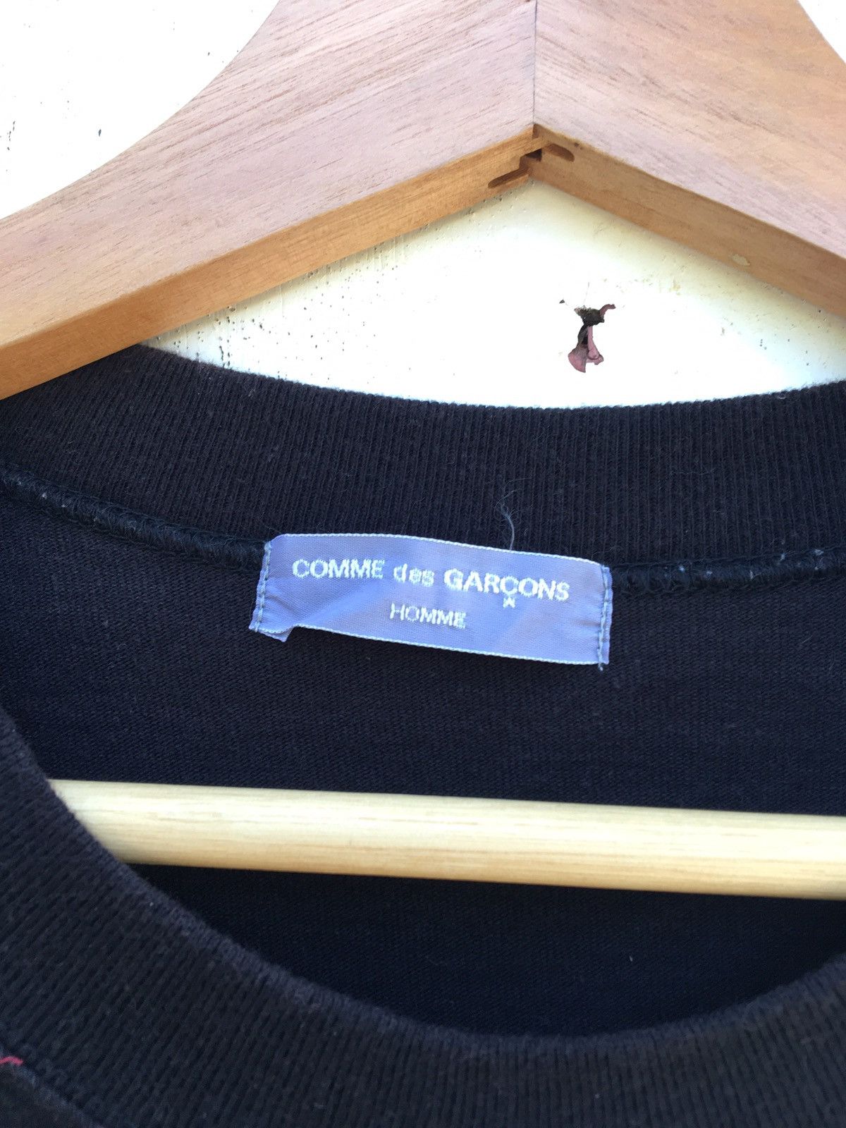 Comme des Garcons Rare Vintage Comme Des Garcons AD2002 Threaded Tshirt Size US S / EU 44-46 / 1 - 7 Thumbnail
