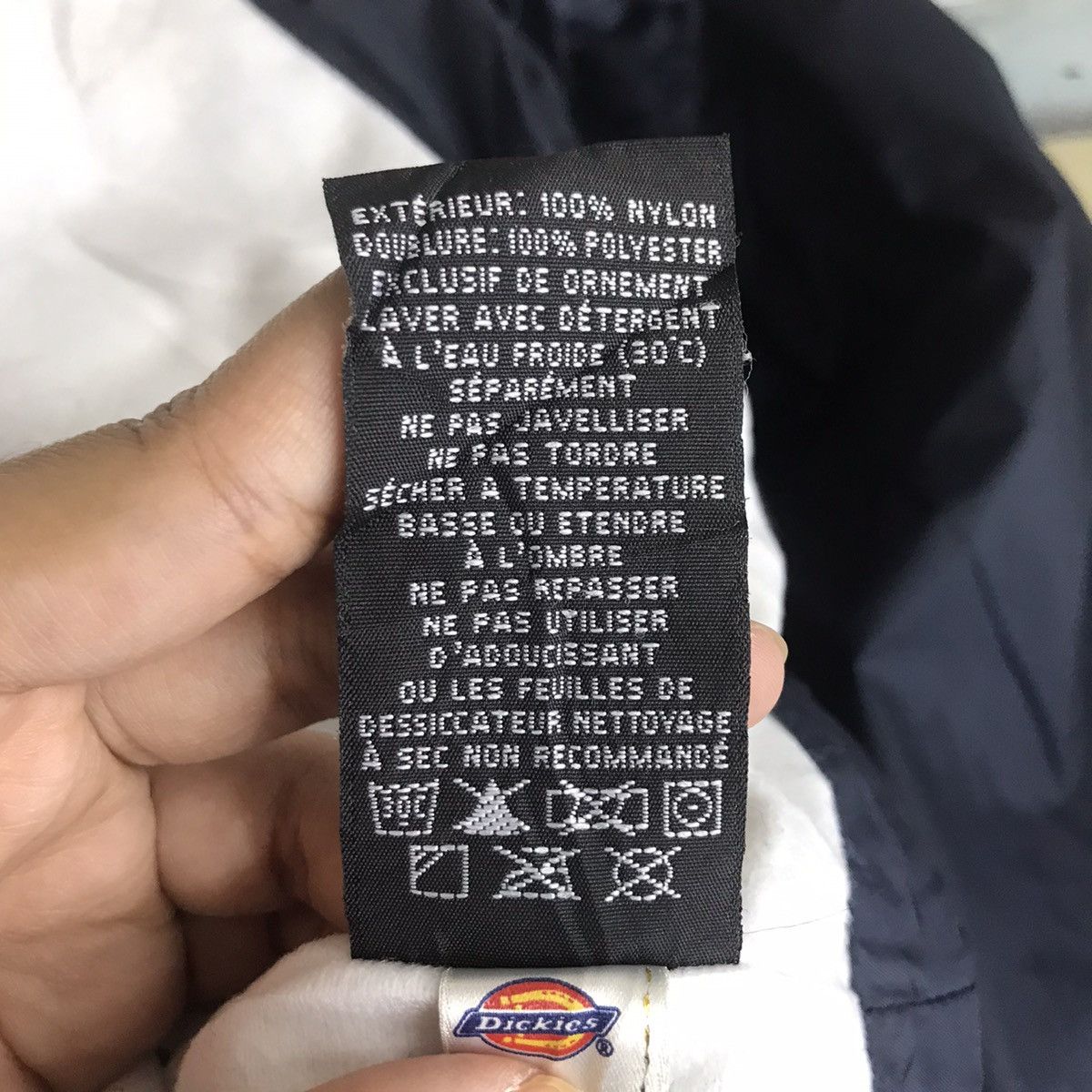 Dickies DICKIES USA Windbreaker Zipper Blue Bomber Jacket Size US XL / EU 56 / 4 - 7 Thumbnail