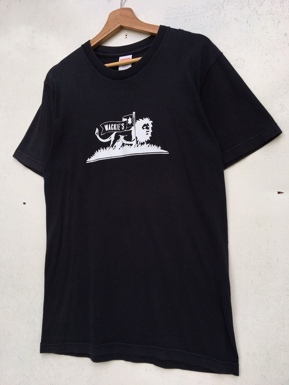 Supreme Rare FW13 Supreme “Wackies record” Box Logo Tshirt Size US M / EU 48-50 / 2 - 4 Thumbnail