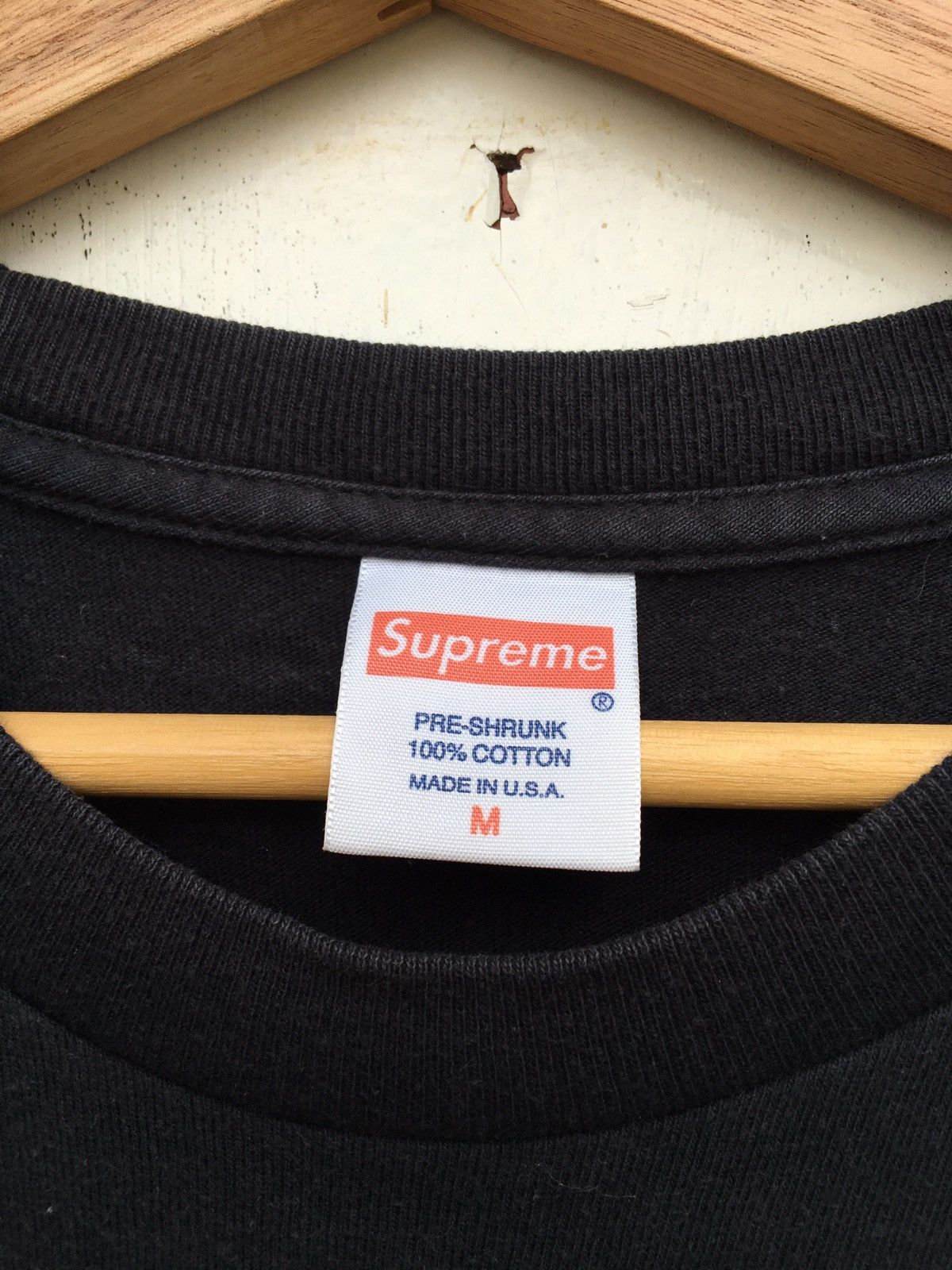 Supreme Rare FW13 Supreme “Wackies record” Box Logo Tshirt Size US M / EU 48-50 / 2 - 6 Thumbnail
